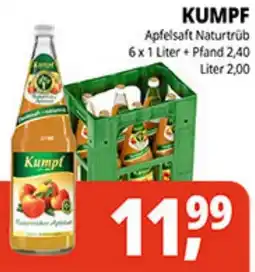 Hörl Getränke KUMPF Apfelsaft Naturtrüb Angebot