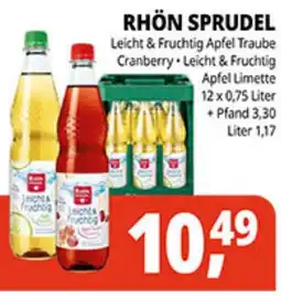 Hörl Getränke Rhön sprudel Angebot