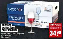 Handelshof Arcoroc weingläser serie mineral Angebot