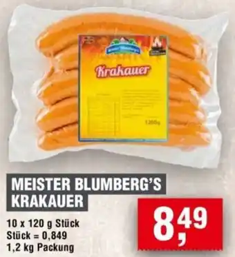 Handelshof Meister blumberg's krakauer Angebot