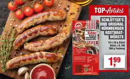 Handelshof Schlütter's original nürnberger rostbratwürste Angebot