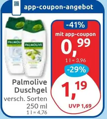 Budni Palmolive Duschgel Angebot