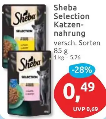 Budni Sheba Selection Katzennahrung Angebot