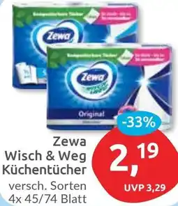 Budni Zewa Wisch & Weg Küchentücher Angebot
