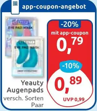 Budni Yeauty Augenpads Angebot
