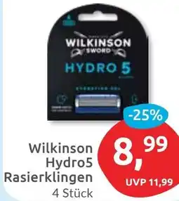 Budni Wilkinson Hydro5 Rasierklingen Angebot