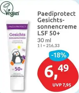 Budni Paediprotect Gesichtssonnencreme LSF 50+ Angebot