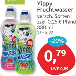 Budni Yippy Fruchtwasser Angebot
