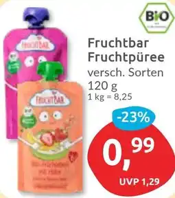 Budni Fruchtbar Fruchtpüree Angebot