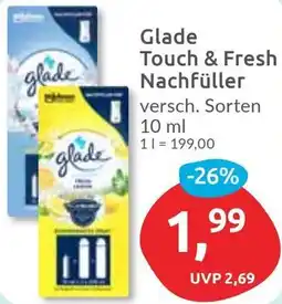 Budni Glade Touch & Fresh Nachfüller Angebot