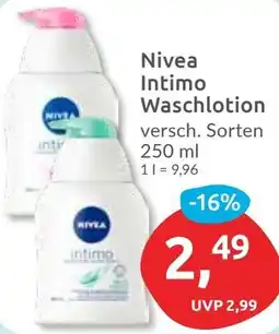Budni Nivea Intimo Waschlotion Angebot