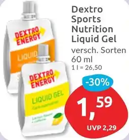 Budni Dextro Sports Nutrition Liquid Gel Angebot