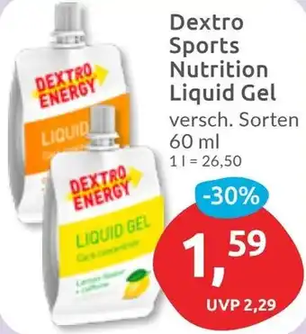 Budni Dextro Sports Nutrition Liquid Gel Angebot
