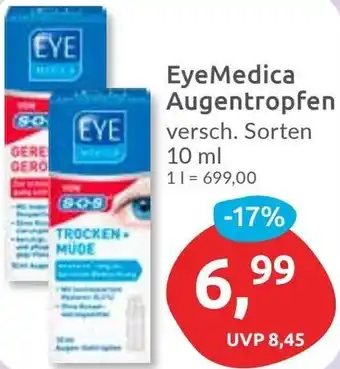 Budni EyeMedica Augentropfen Angebot