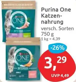 Budni Purina One Katzennahrung Angebot