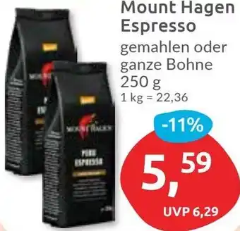 Budni Mount Hagen Espresso Angebot