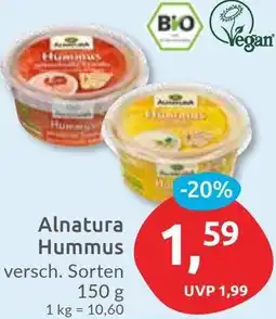 Budni Alnatura Hummus Angebot