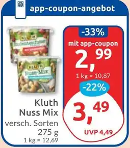 Budni Kluth Nuss Mix Angebot