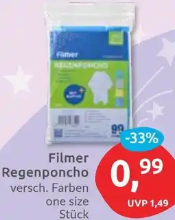 Budni Filmer Regenponcho Angebot
