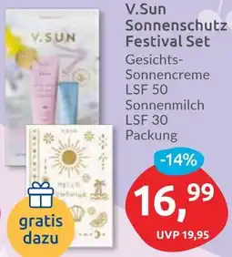 Budni V.Sun Sonnenschutz Festival Set Angebot