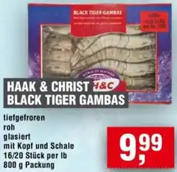 Handelshof Haak & Christ black tiger gambas Angebot