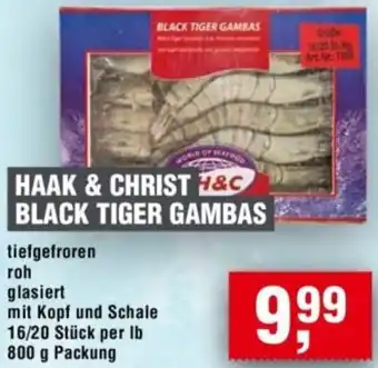 Handelshof Haak & Christ black tiger gambas Angebot