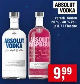 Handelshof Absolut vodka Angebot