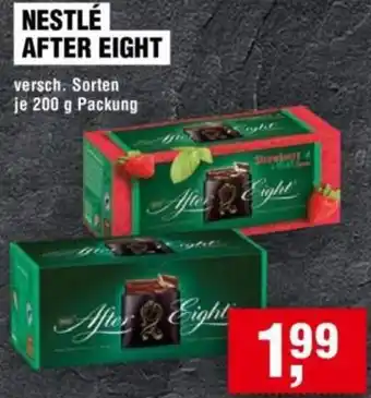 Handelshof Nestlé after eight Angebot