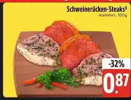 Edeka Xpress Schweinerücken-steaks Angebot