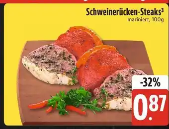 Edeka Xpress Schweinerücken-steaks Angebot