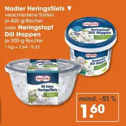 V Markt Nadler heringsfilets Angebot