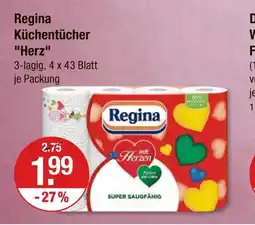 V Markt Regina küchentücher herz Angebot