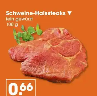 V Markt Schweine-halssteaks Angebot