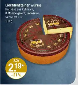 V Markt Liechtensteiner würzig Angebot