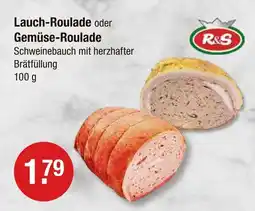 V Markt R&s lauch-roulade oder gemüse-roulade Angebot