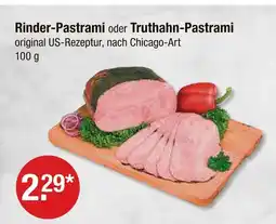 V Markt Rinder-pastrami oder truthahn-pastrami Angebot