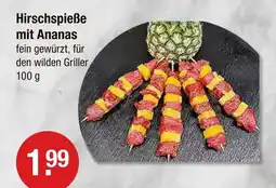V Markt Hirschspieße mit ananas Angebot