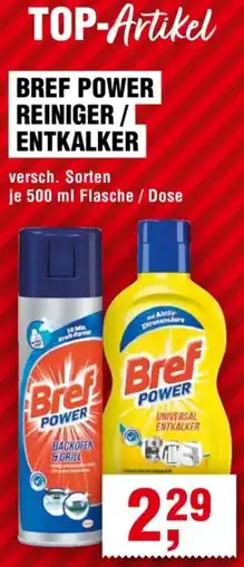 Handelshof Bref power reiniger / entkalker Angebot