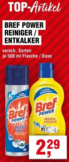 Handelshof Bref power reiniger / entkalker Angebot