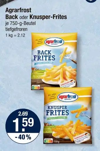 V Markt Agrarfrost back Angebot