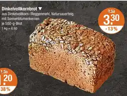 V Markt Dinkelvollkornbrot Angebot