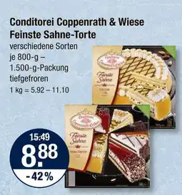 V Markt Conditorei coppenrath & wiese feinste sahne-torte Angebot