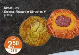 V Markt Kirsch-rhabarber-körbchen Angebot