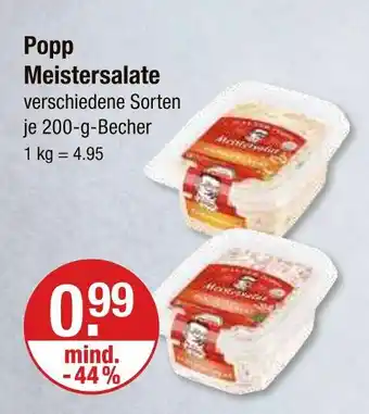 V Markt Popp meistersalate Angebot