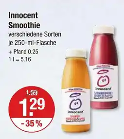 V Markt Innocent smoothie Angebot