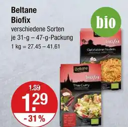 V Markt Beltane biofix Angebot