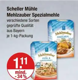V Markt Scheller mühle mehlzauber spezialmehle Angebot