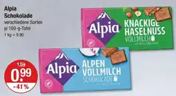 V Markt Alpia schokolade Angebot