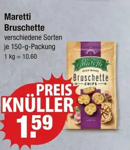 V Markt Maretti bruschette Angebot