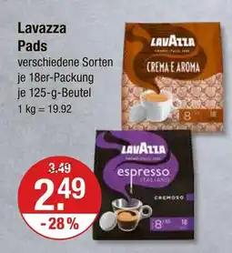 V Markt Lavazza pads Angebot